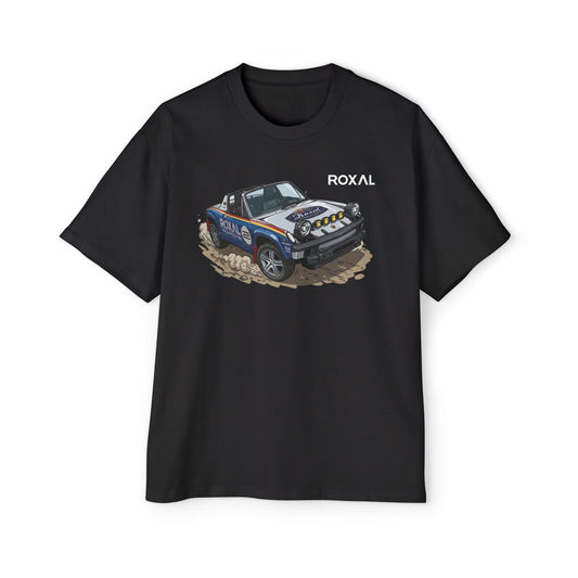 Scraptor Rally Tee — 'ROXAL' Off-Road Racing Graphic T-Shirt