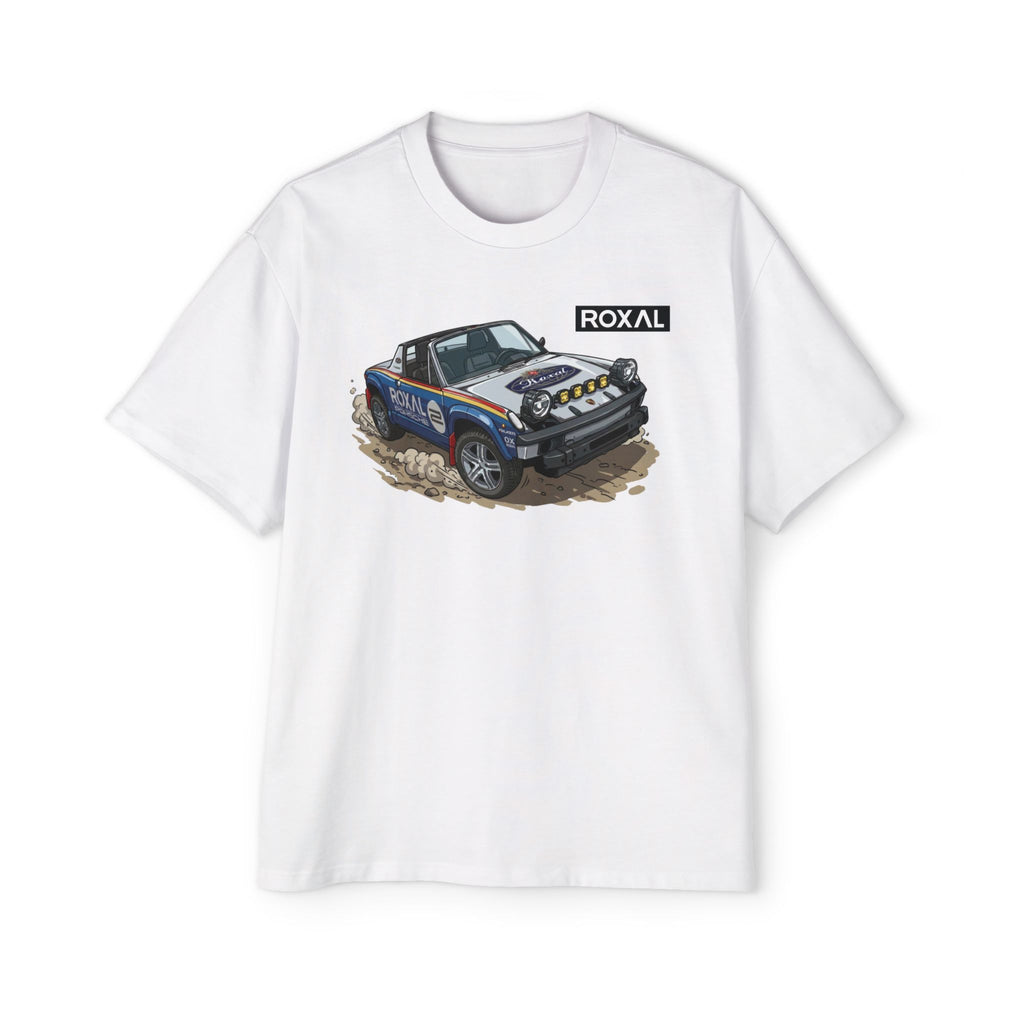 Scraptor Rally Tee — 'ROXAL' Off-Road Racing Graphic T-Shirt