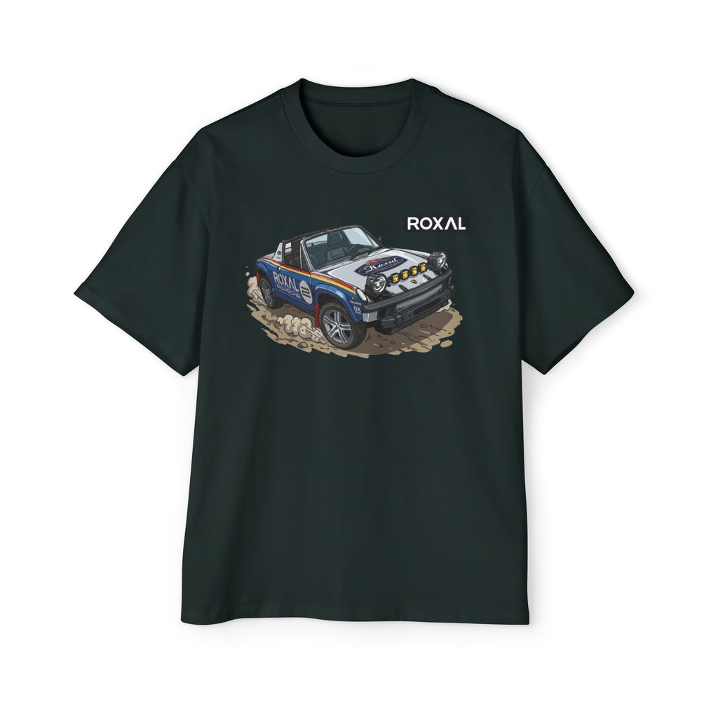 Scraptor Rally Tee — 'ROXAL' Off-Road Racing Graphic T-Shirt