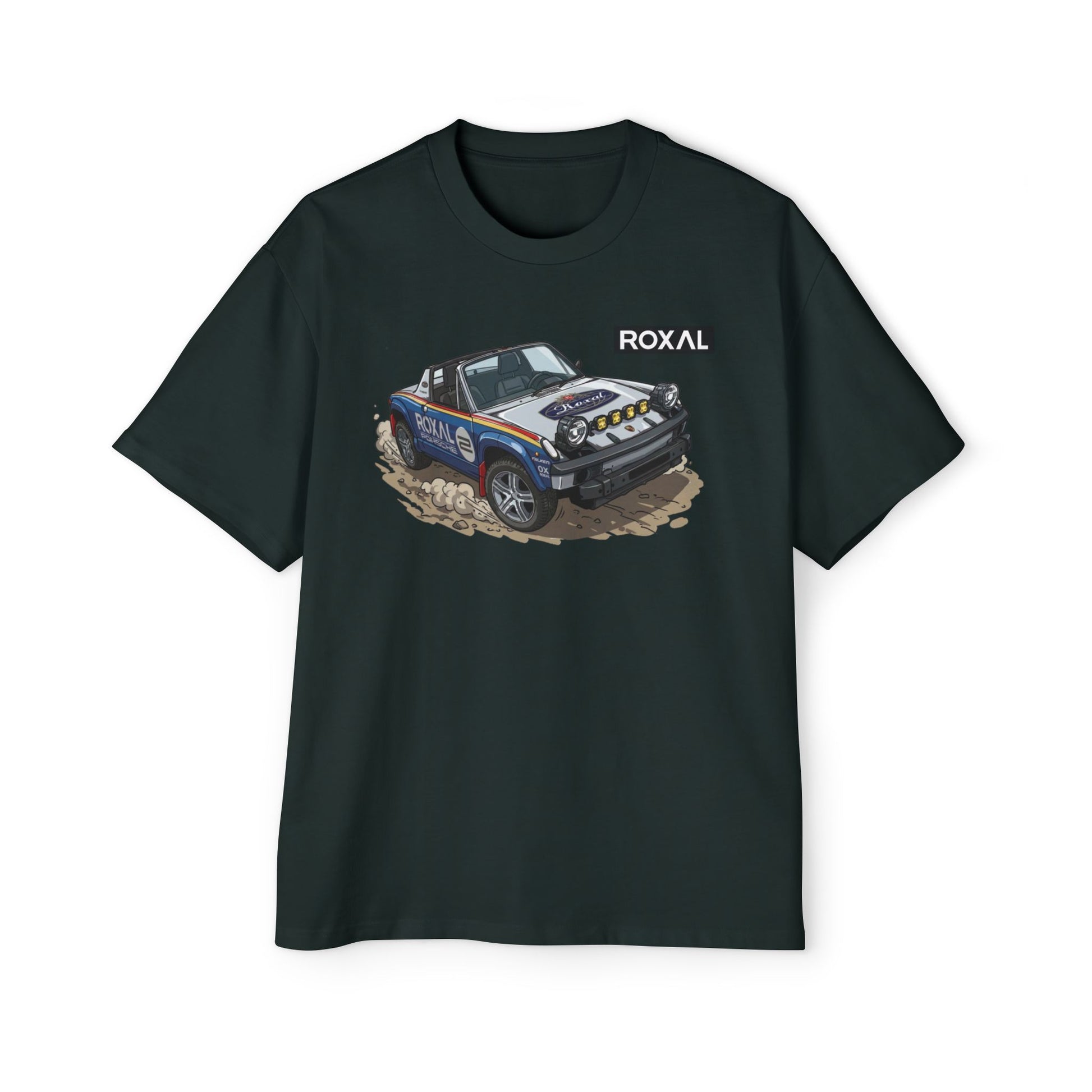 Scraptor Rally Tee — 'ROXAL' Off-Road Racing Graphic T-Shirt