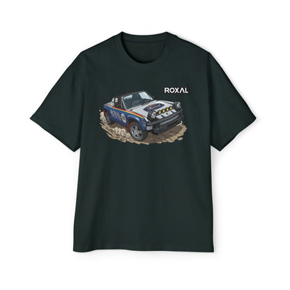 Scraptor Rally Tee — 'ROXAL' Off-Road Racing Graphic T-Shirt
