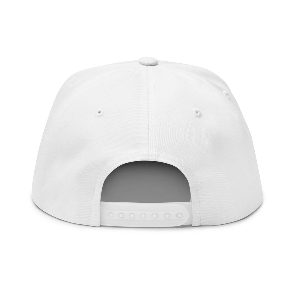 Flat Bill Cap — ROXAL Embroidered Snapback Hat