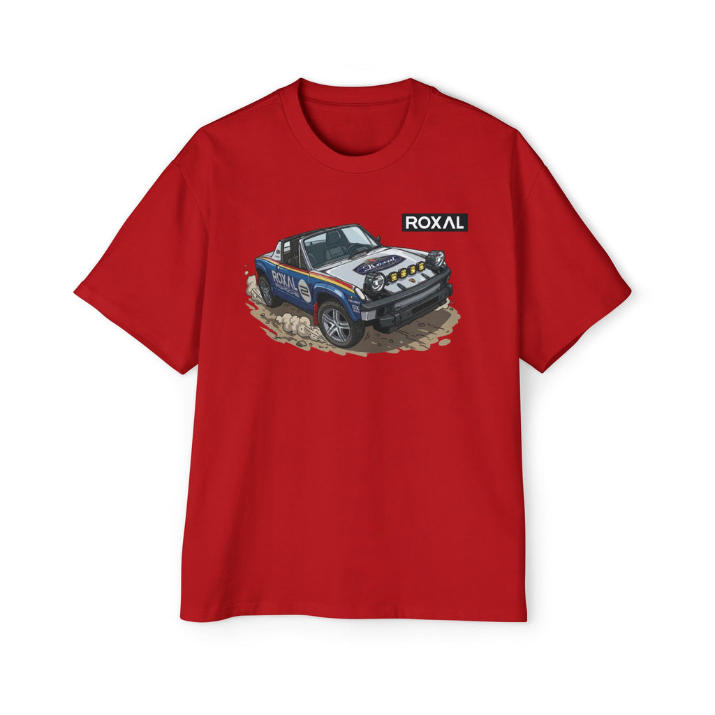 Scraptor Rally Tee — 'ROXAL' Off-Road Racing Graphic T-Shirt