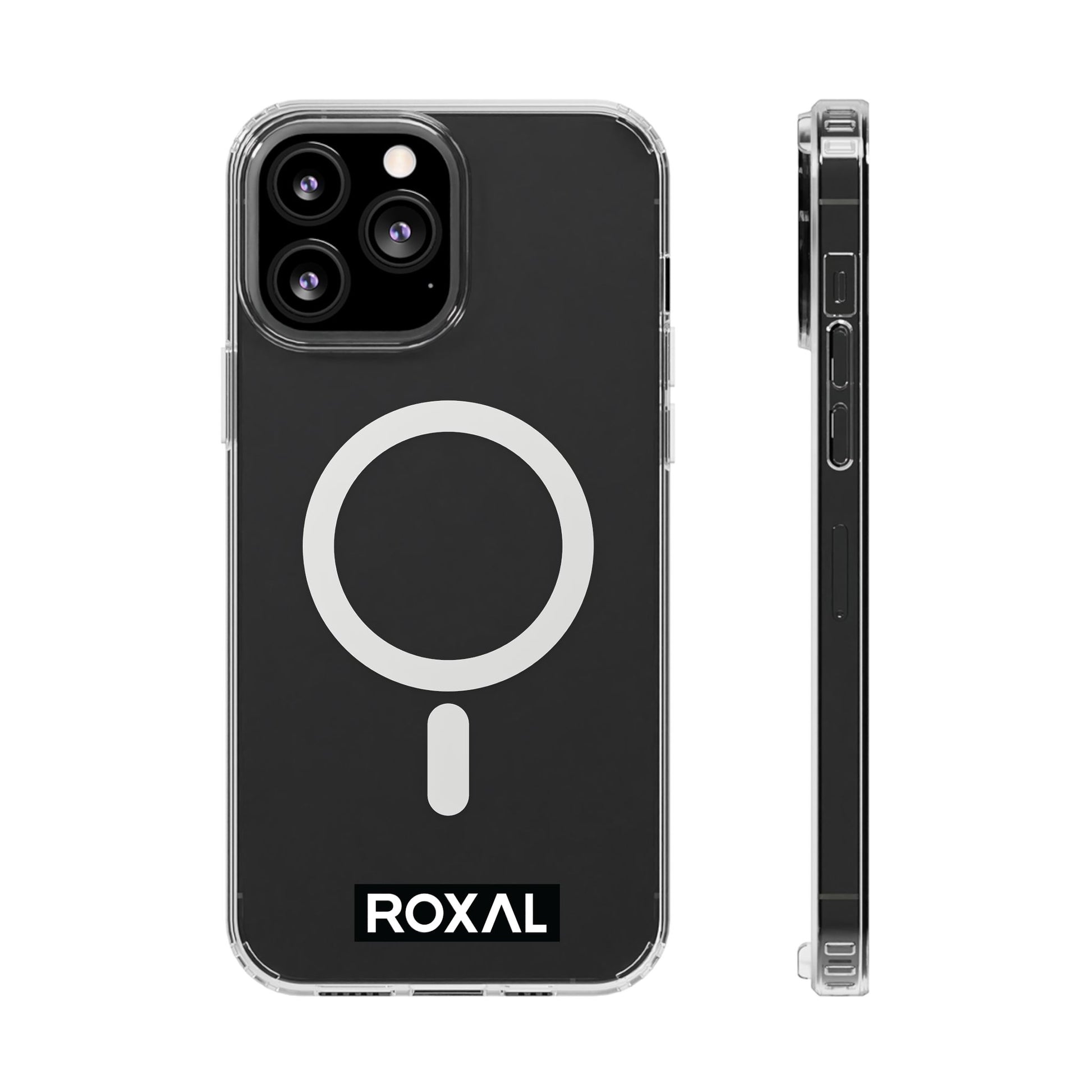 Clear Magnetic Phone Case — Impact‑Resistant MagSafe‑Style Protection