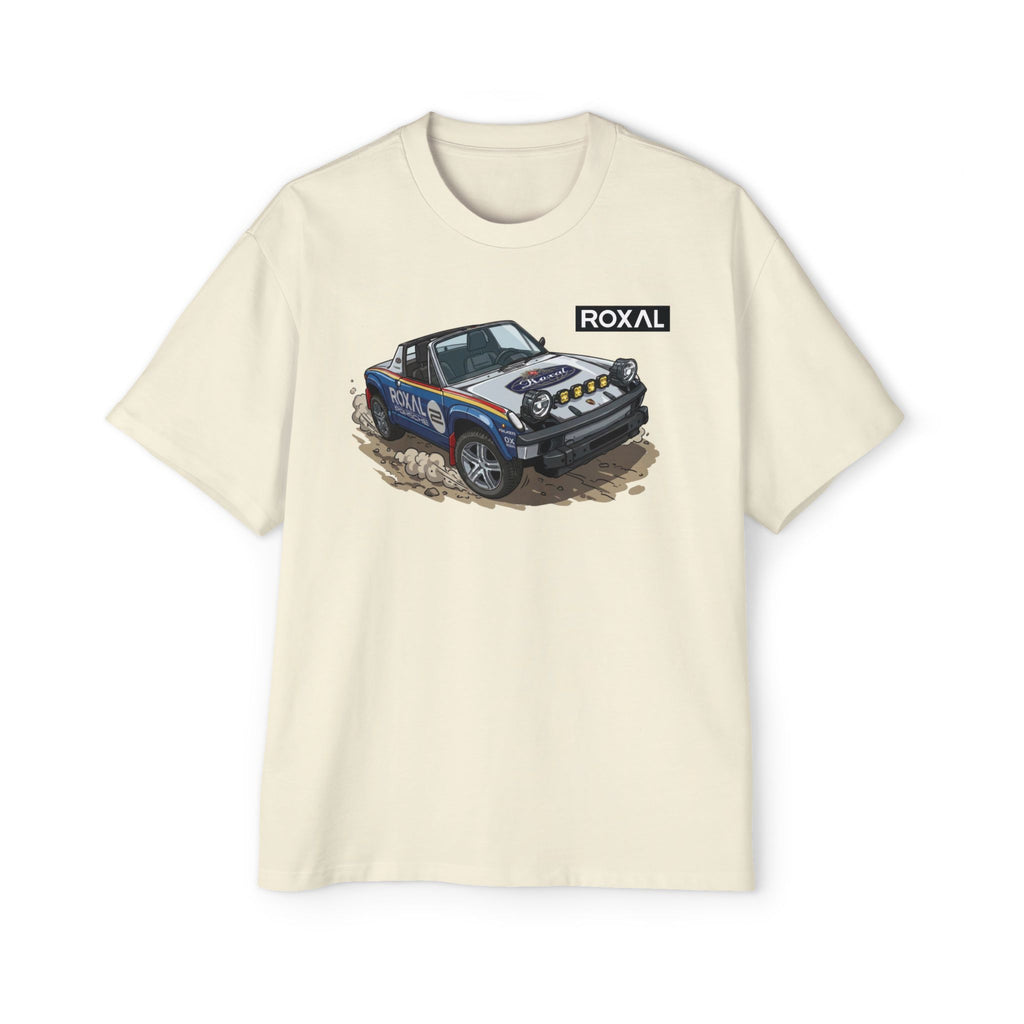 Scraptor Rally Tee — 'ROXAL' Off-Road Racing Graphic T-Shirt