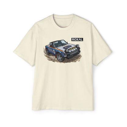 Scraptor Rally Tee — 'ROXAL' Off-Road Racing Graphic T-Shirt