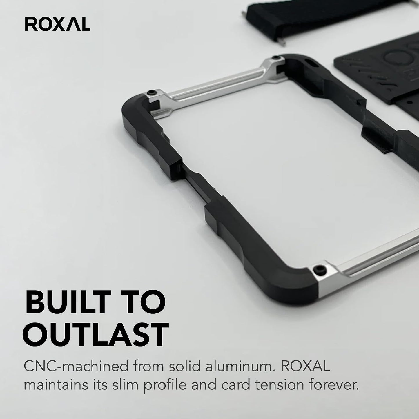 Roxal Passport Magnetic Wallet - Black