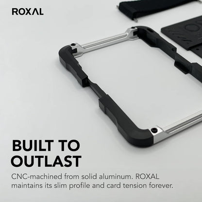 Roxal Passport Magnetic Wallet - Black