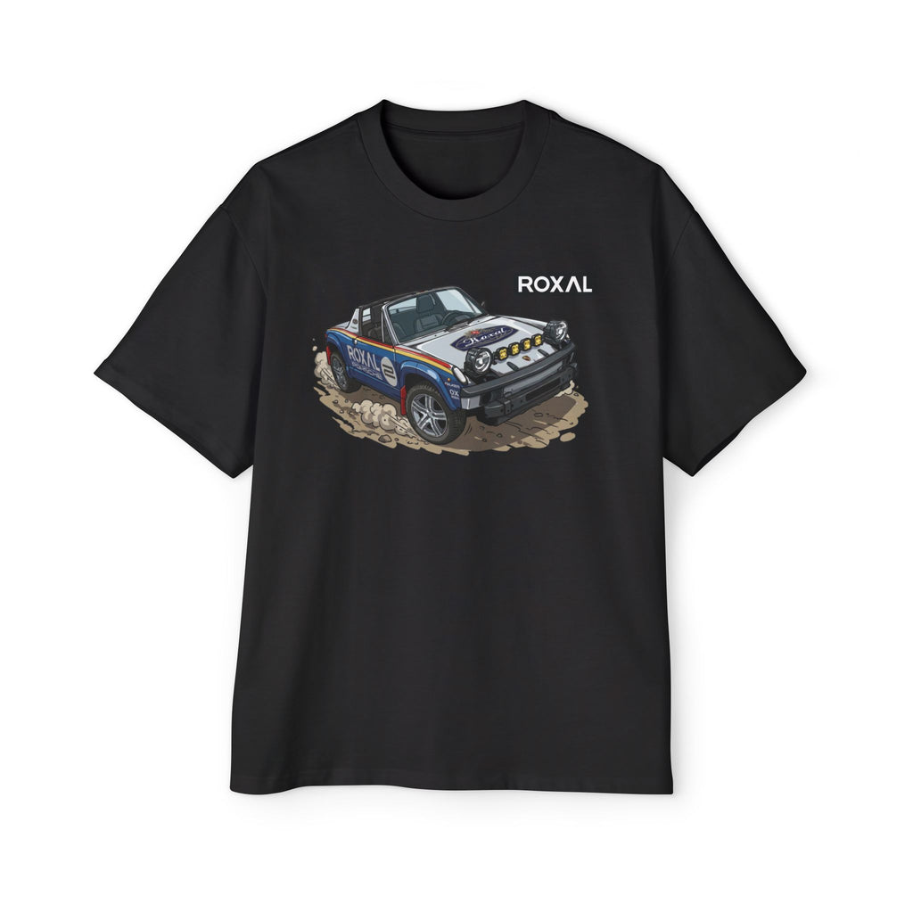 Scraptor Rally Tee — 'ROXAL' Off-Road Racing Graphic T-Shirt