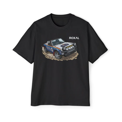 Scraptor Rally Tee — 'ROXAL' Off-Road Racing Graphic T-Shirt
