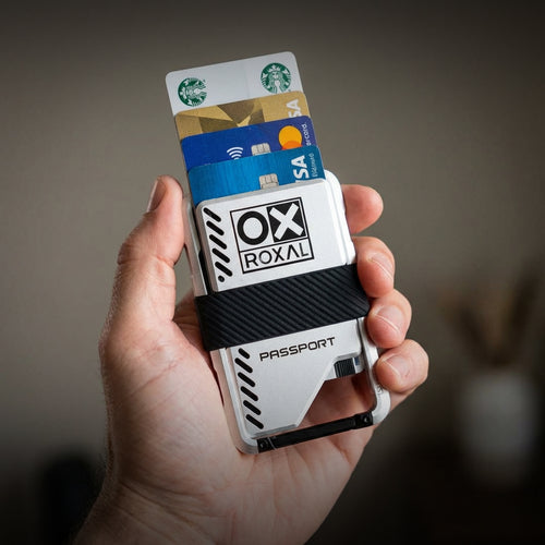 Roxal Passport Magnetic Wallet - Hunter