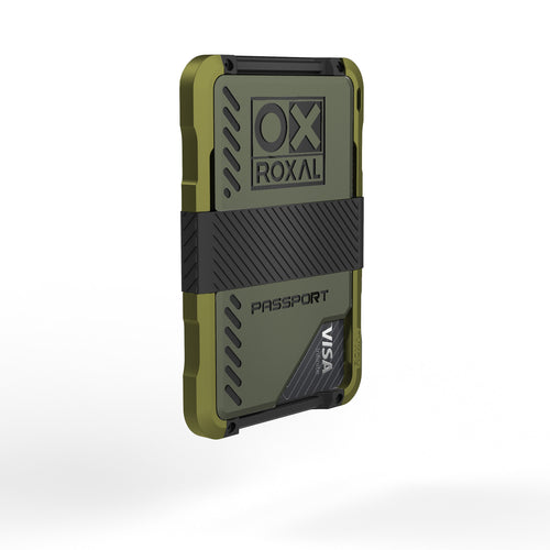Roxal Passport Magnetic Wallet - Hunter