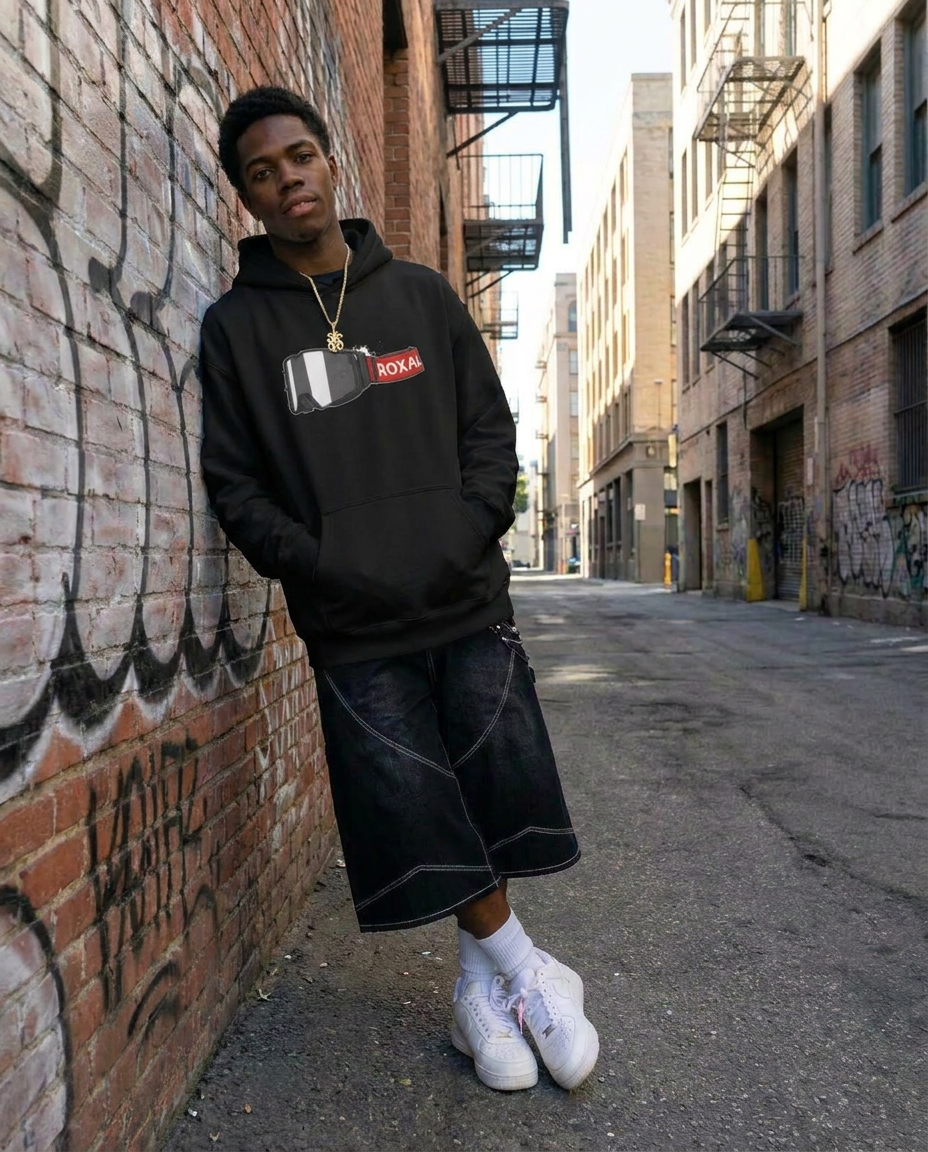 Hero Goggles Hoodie – ROXAL Strap Graphic Winter Pullover